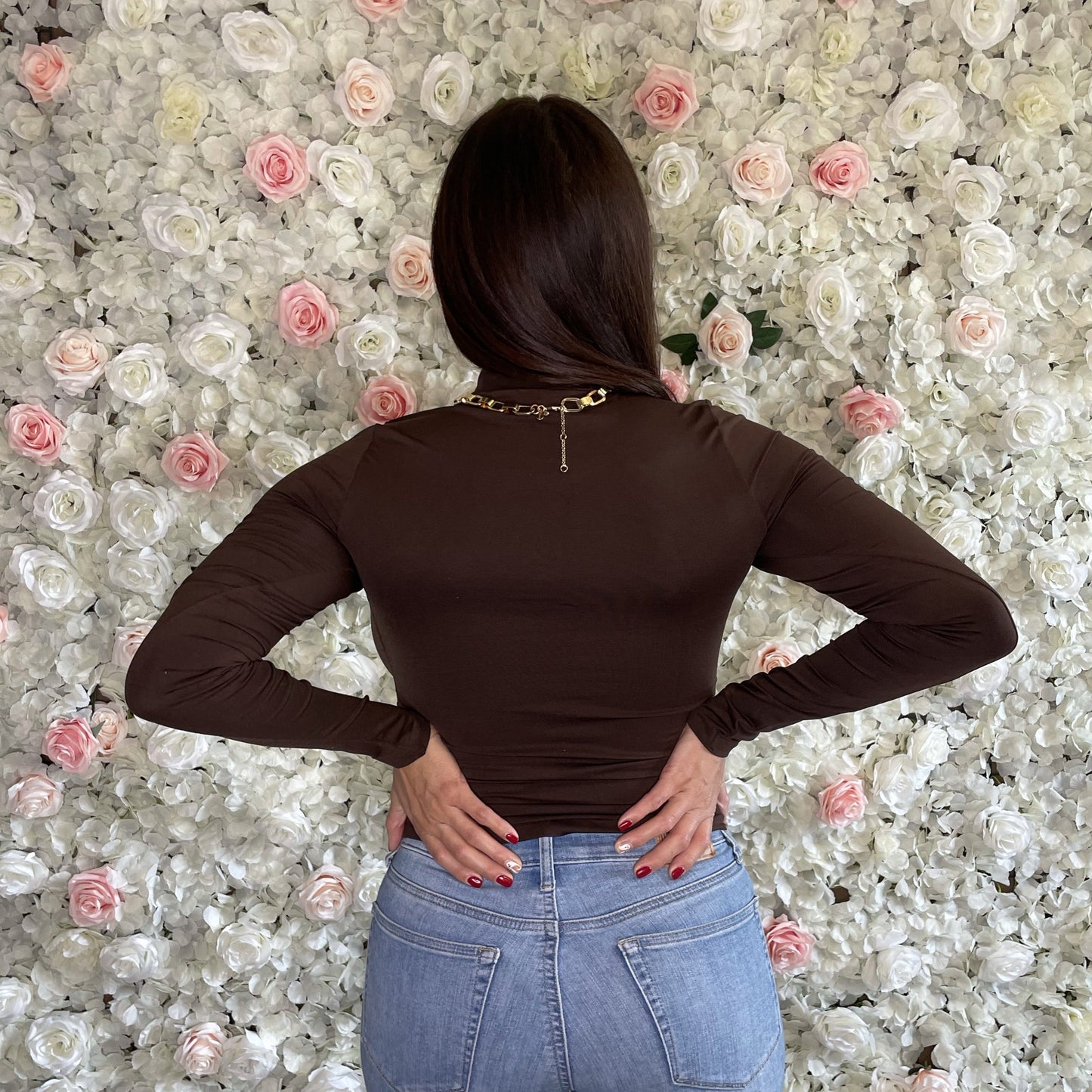 Nora Top - Brown