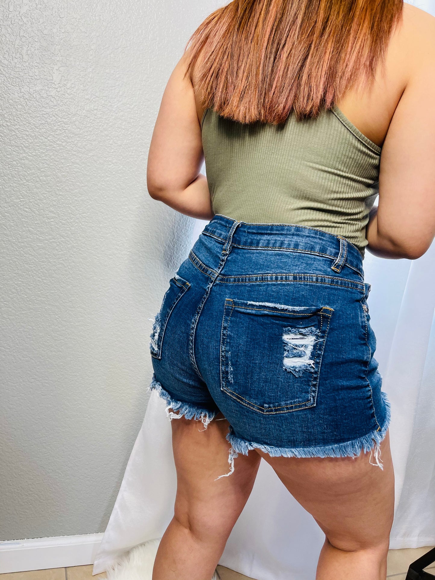 Lolinda Distressed Shorts